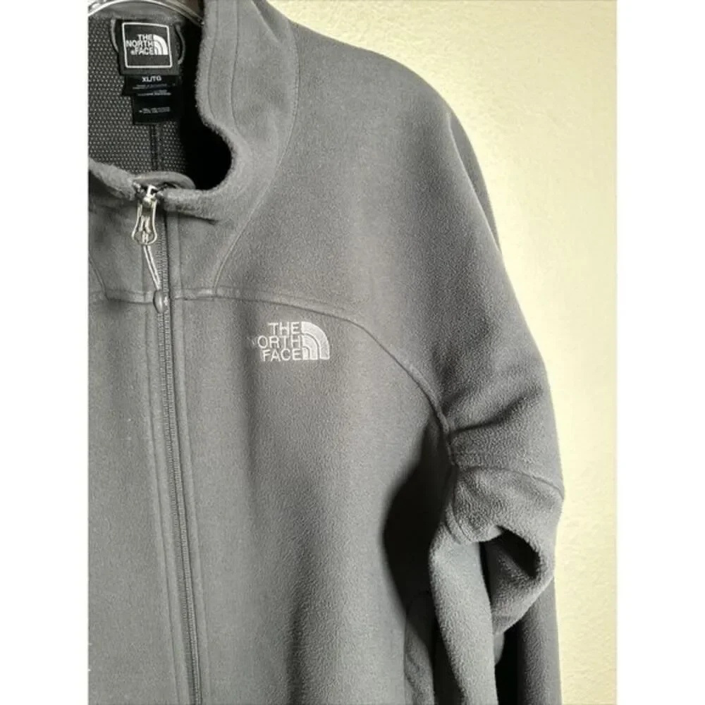The North Face Windwall Jacket Mens Gray XL‎ Full Zip Outdoors Hiking
